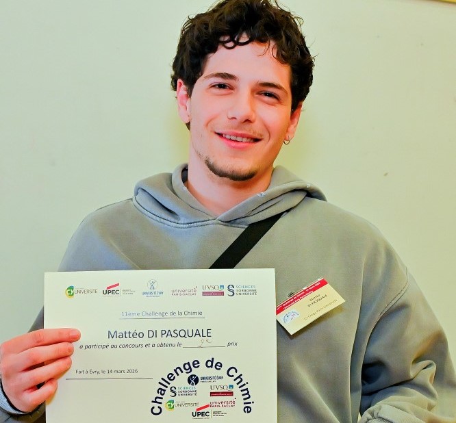 Compétition interuniversitaire : CY Tech Graduate School se distingue au Challenge de Chimie