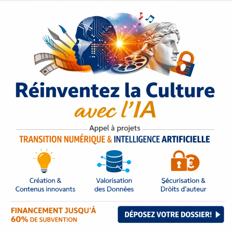 Appel à projets – Transition numérique & intelligence artificielle – 28/04/26