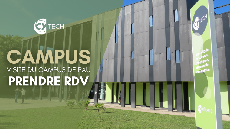 Visitez le campus de Pau !