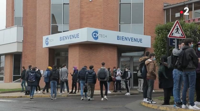 France 2 a donné la parole aux étudiants de CY Tech