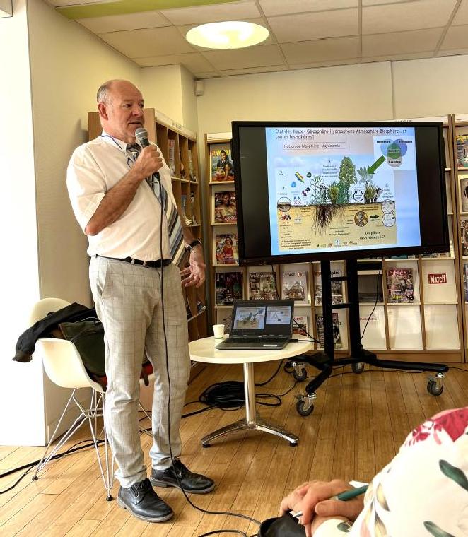 La conférence sur la biodiversité en milieu urbain par CY Tech