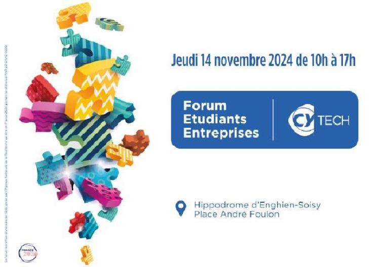 Rendez-vous au Forum Étudiants Entreprises à CY Tech Cergy