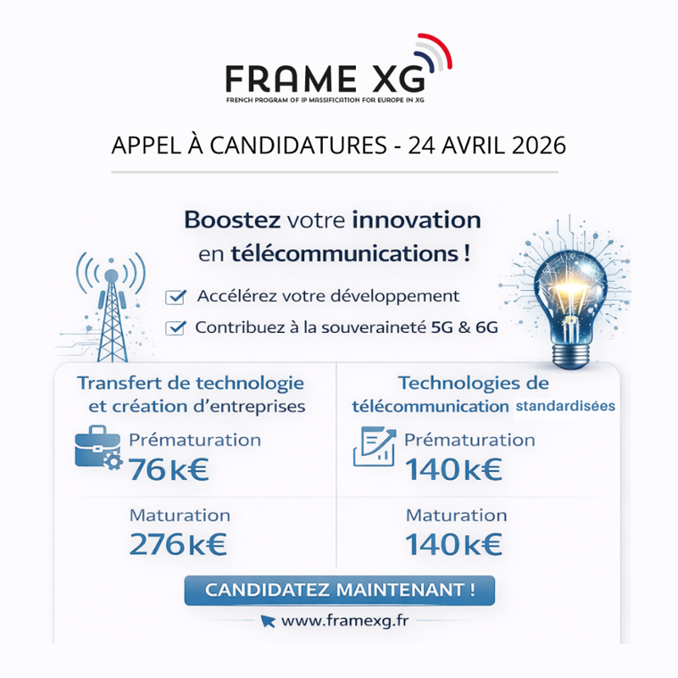 Programme FRAME xG – 24 avril 2026
