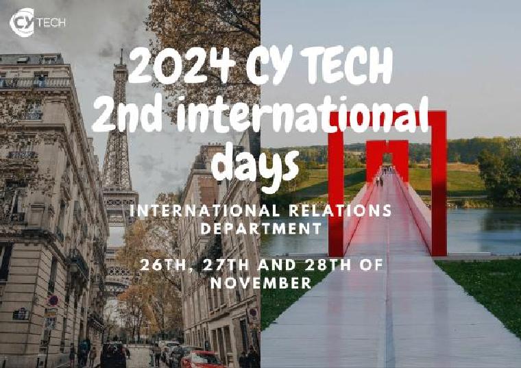 Les Rendez-Vous de l’International à CY Tech : les International Days