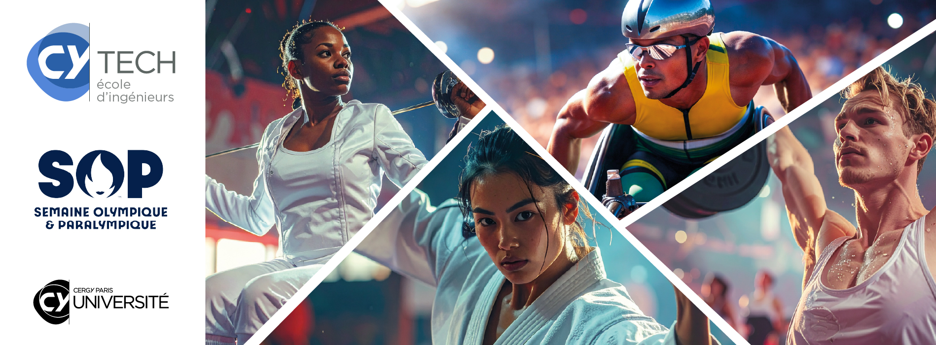 La semaine olympique et paralympique à CY Tech Ecole d’Ingénieurs !