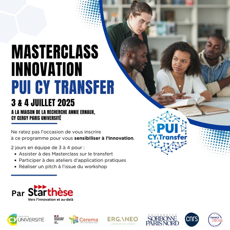 MasterClass Innovation PUI CY Transfer Starthèse